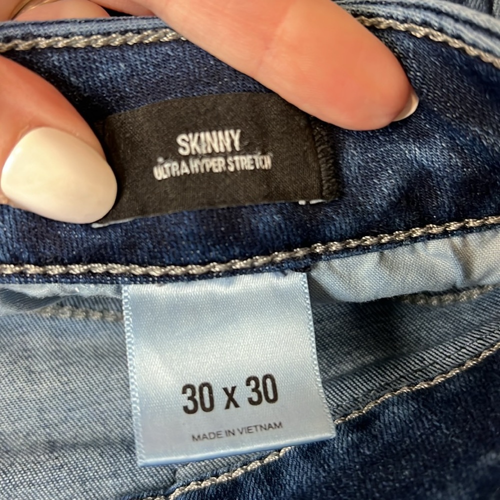 Express Men’s Skinny Jeans - 30x30 - Picture 4 of 11